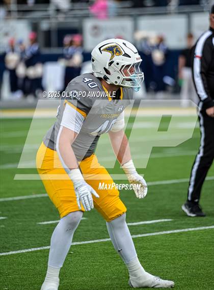 Thumbnail 2 in Legacy Christian Academy @ Prestonwood Christian (TAPPS 6A D1 Football Semifinals) photogallery.