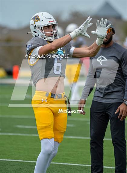 Thumbnail 2 in Legacy Christian Academy @ Prestonwood Christian (TAPPS 6A D1 Football Semifinals) photogallery.