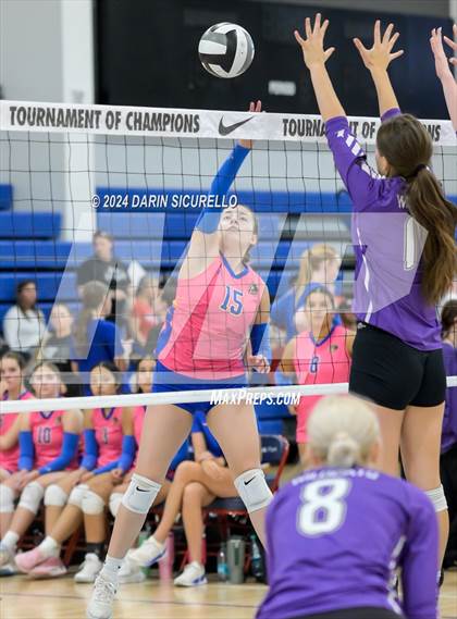 Thumbnail 3 in Arvada West vs. Brawley (Nike TOC Southwest) photogallery.
