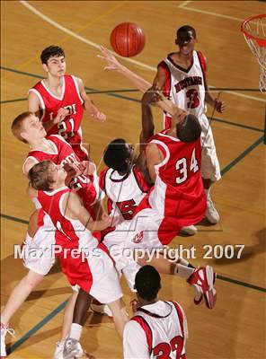Thumbnail 2 in Lodi vs. Rancho Verde (Torrey Pines Holiday Prep Classic) photogallery.