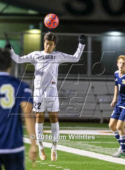 Thumbnail 1 in Gilbert vs. Desert Vista (AIA D1 Semifinal)  photogallery.