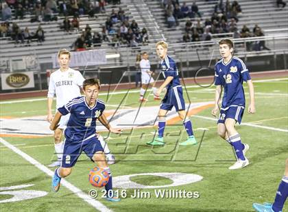 Thumbnail 1 in Gilbert vs. Desert Vista (AIA D1 Semifinal)  photogallery.