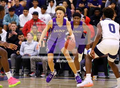 Thumbnail 2 in Sierra Canyon vs. St. Augustine (San Diego Tip-Off Challenge) photogallery.