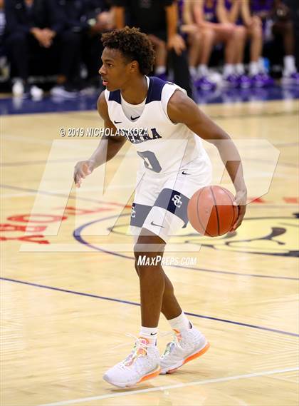 Thumbnail 1 in Sierra Canyon vs. St. Augustine (San Diego Tip-Off Challenge) photogallery.