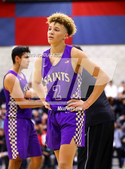 Thumbnail 2 in Sierra Canyon vs. St. Augustine (San Diego Tip-Off Challenge) photogallery.