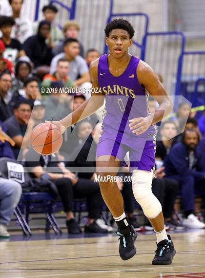 Thumbnail 1 in Sierra Canyon vs. St. Augustine (San Diego Tip-Off Challenge) photogallery.