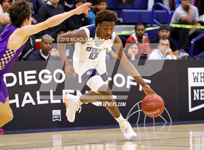 Thumbnail 1 in Sierra Canyon vs. St. Augustine (San Diego Tip-Off Challenge) photogallery.