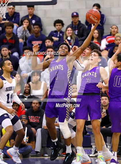 Thumbnail 3 in Sierra Canyon vs. St. Augustine (San Diego Tip-Off Challenge) photogallery.