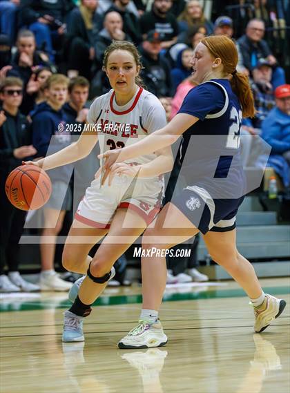 Thumbnail 3 in Franklinville vs. Maple Grove (NYSPHSAA Section VI Class C Semi-Final) photogallery.