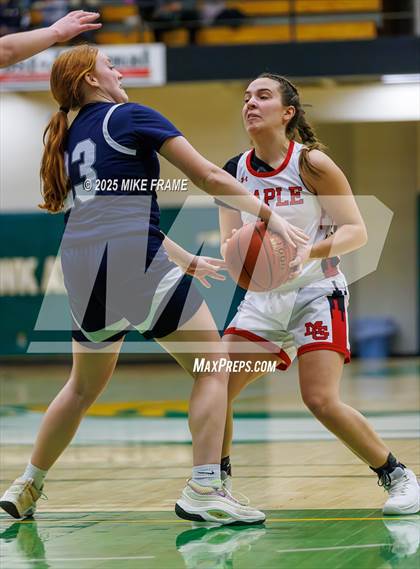 Thumbnail 1 in Franklinville vs. Maple Grove (NYSPHSAA Section VI Class C Semi-Final) photogallery.