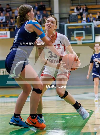 Thumbnail 1 in Franklinville vs. Maple Grove (NYSPHSAA Section VI Class C Semi-Final) photogallery.