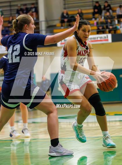 Thumbnail 3 in Franklinville vs. Maple Grove (NYSPHSAA Section VI Class C Semi-Final) photogallery.