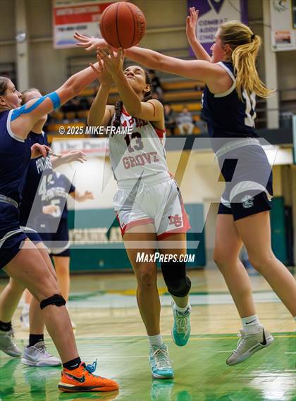 Thumbnail 2 in Franklinville vs. Maple Grove (NYSPHSAA Section VI Class C Semi-Final) photogallery.