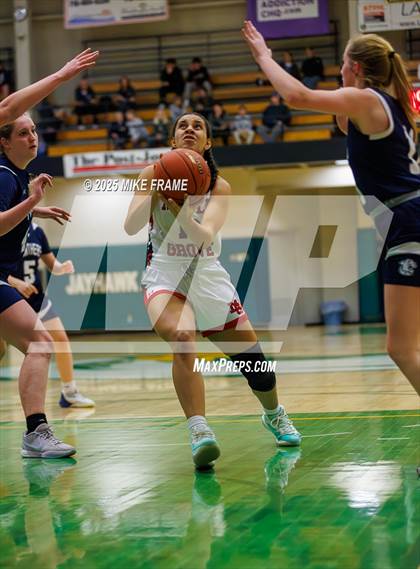 Thumbnail 2 in Franklinville vs. Maple Grove (NYSPHSAA Section VI Class C Semi-Final) photogallery.