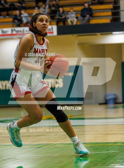 Thumbnail 3 in Franklinville vs. Maple Grove (NYSPHSAA Section VI Class C Semi-Final) photogallery.