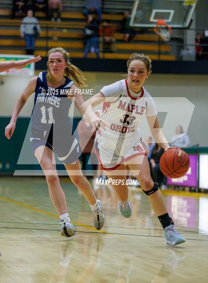 Thumbnail 2 in Franklinville vs. Maple Grove (NYSPHSAA Section VI Class C Semi-Final) photogallery.