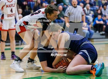Thumbnail 3 in Franklinville vs. Maple Grove (NYSPHSAA Section VI Class C Semi-Final) photogallery.