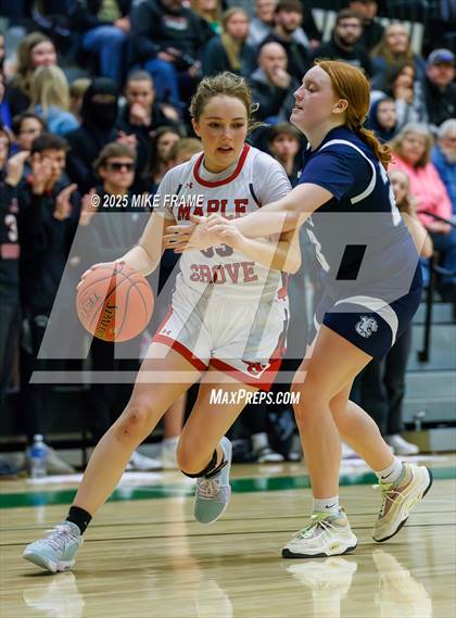 Thumbnail 1 in Franklinville vs. Maple Grove (NYSPHSAA Section VI Class C Semi-Final) photogallery.