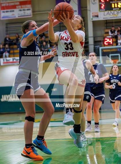 Thumbnail 1 in Franklinville vs. Maple Grove (NYSPHSAA Section VI Class C Semi-Final) photogallery.