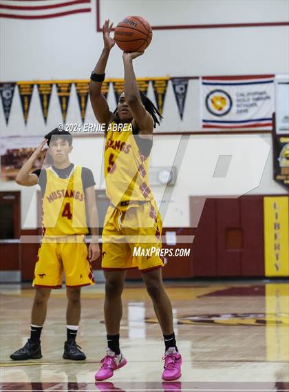 Thumbnail 1 in Lincoln vs. Cornerstone Christian (Stonebarger Tournament) photogallery.