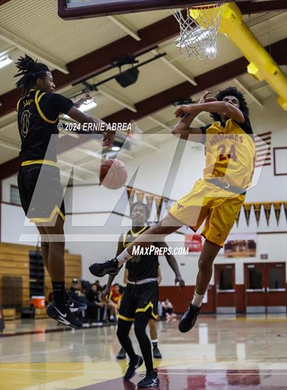 Thumbnail 3 in Lincoln vs. Cornerstone Christian (Stonebarger Tournament) photogallery.
