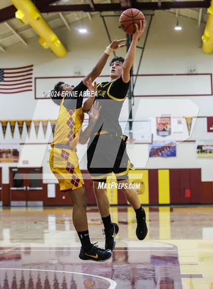 Thumbnail 2 in Lincoln vs. Cornerstone Christian (Stonebarger Tournament) photogallery.