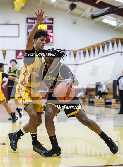 Thumbnail 1 in Lincoln vs. Cornerstone Christian (Stonebarger Tournament) photogallery.