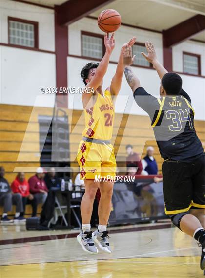 Thumbnail 1 in Lincoln vs. Cornerstone Christian (Stonebarger Tournament) photogallery.