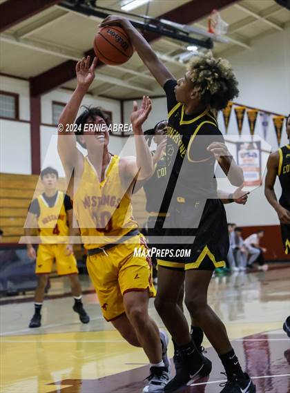 Thumbnail 3 in Lincoln vs. Cornerstone Christian (Stonebarger Tournament) photogallery.