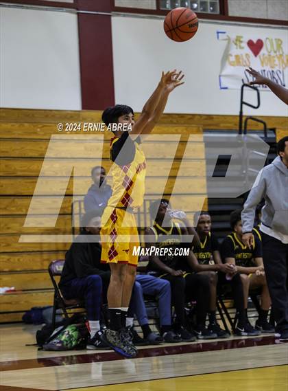 Thumbnail 3 in Lincoln vs. Cornerstone Christian (Stonebarger Tournament) photogallery.