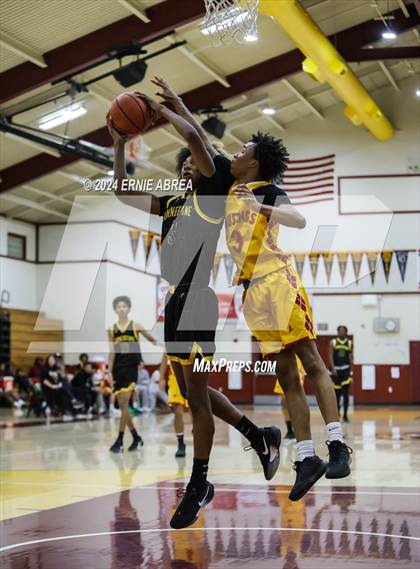 Thumbnail 2 in Lincoln vs. Cornerstone Christian (Stonebarger Tournament) photogallery.