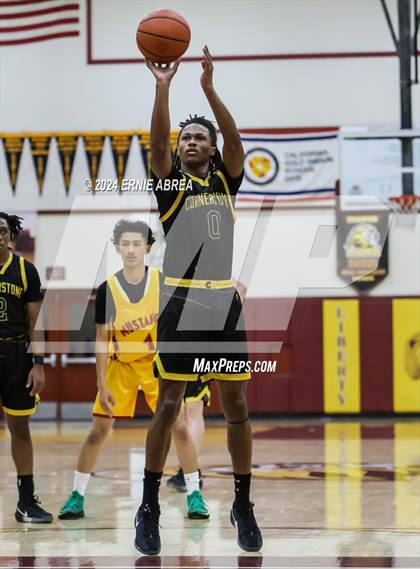 Thumbnail 3 in Lincoln vs. Cornerstone Christian (Stonebarger Tournament) photogallery.
