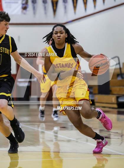 Thumbnail 1 in Lincoln vs. Cornerstone Christian (Stonebarger Tournament) photogallery.