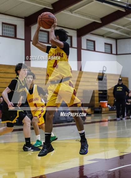 Thumbnail 3 in Lincoln vs. Cornerstone Christian (Stonebarger Tournament) photogallery.