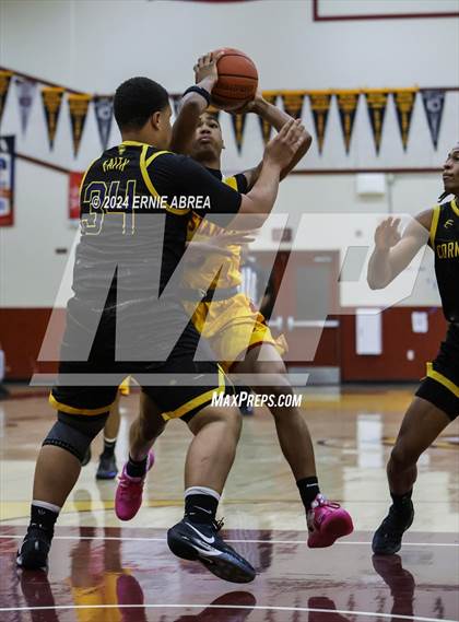 Thumbnail 2 in Lincoln vs. Cornerstone Christian (Stonebarger Tournament) photogallery.