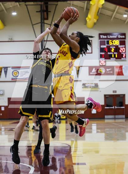 Thumbnail 2 in Lincoln vs. Cornerstone Christian (Stonebarger Tournament) photogallery.