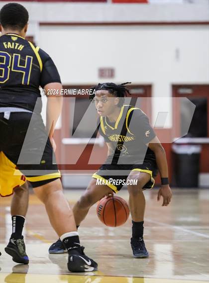 Thumbnail 1 in Lincoln vs. Cornerstone Christian (Stonebarger Tournament) photogallery.
