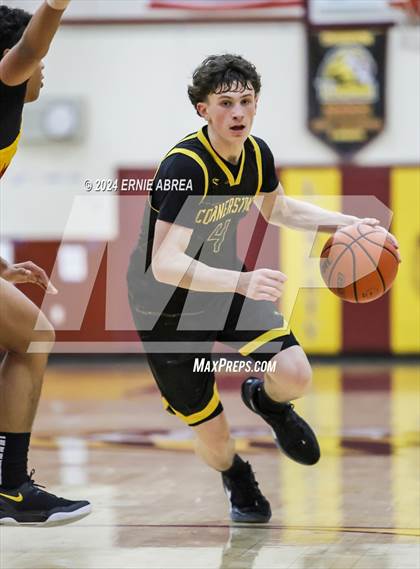 Thumbnail 1 in Lincoln vs. Cornerstone Christian (Stonebarger Tournament) photogallery.