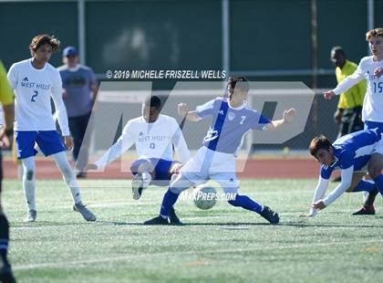 Thumbnail 3 in West Hills vs. Central (CIF SDS D3 Final) photogallery.