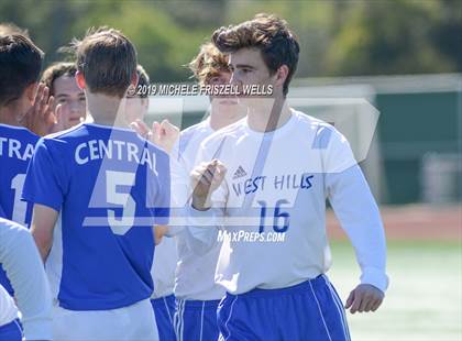 Thumbnail 3 in West Hills vs. Central (CIF SDS D3 Final) photogallery.