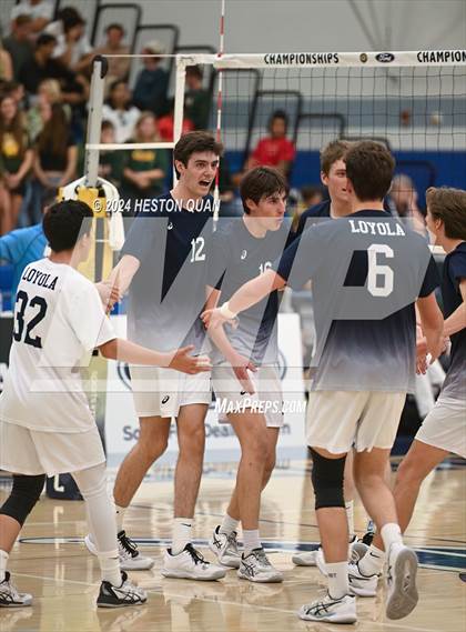 Thumbnail 2 in Mira Costa vs. Loyola (CIF-SS D1 Final) photogallery.