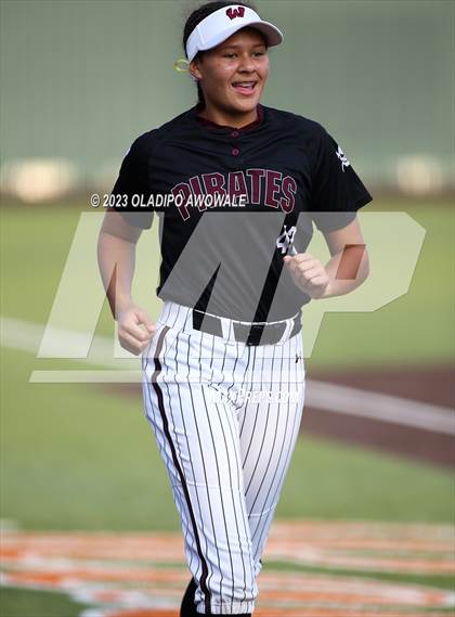 Thumbnail 2 in Wylie @ Rockwall (UIL Softball 6A Region 2 Regional Quarterfinal) photogallery.