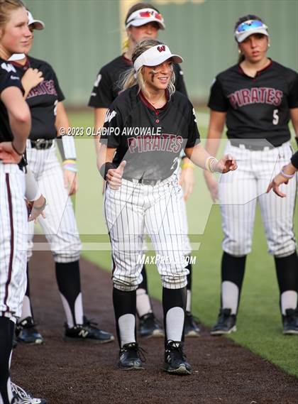 Thumbnail 2 in Wylie @ Rockwall (UIL Softball 6A Region 2 Regional Quarterfinal) photogallery.