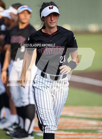 Thumbnail 2 in Wylie @ Rockwall (UIL Softball 6A Region 2 Regional Quarterfinal) photogallery.