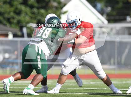 Thumbnail 2 in Ponchatoula @ Archbishop Rummel (Scrimmage at Joe Yenni Stadium) photogallery.