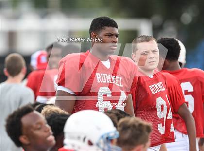 Thumbnail 1 in Ponchatoula @ Archbishop Rummel (Scrimmage at Joe Yenni Stadium) photogallery.
