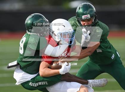 Thumbnail 3 in Ponchatoula @ Archbishop Rummel (Scrimmage at Joe Yenni Stadium) photogallery.