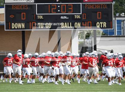 Thumbnail 1 in Ponchatoula @ Archbishop Rummel (Scrimmage at Joe Yenni Stadium) photogallery.