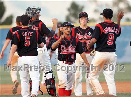 Thumbnail 3 in Cleveland vs. Moapa Valley (Blazer Sportco Spring Bash) photogallery.