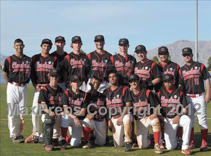 Thumbnail 2 in Cleveland vs. Moapa Valley (Blazer Sportco Spring Bash) photogallery.